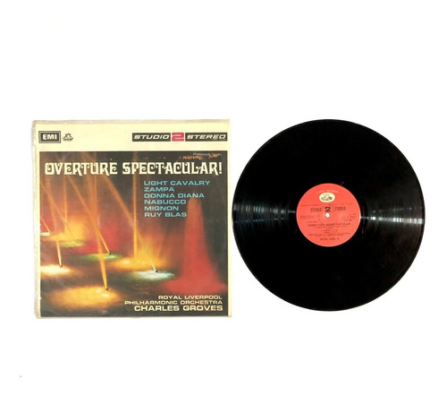 Charles Groves - Overture Spectacular! - Lp Ar Uruguay 1972