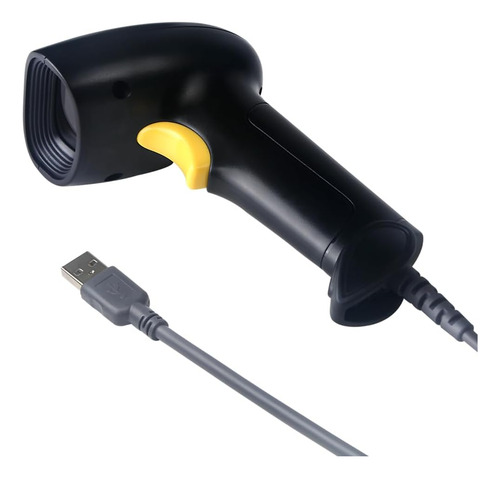 Escáner De Código De Barras Usb Manual Cable Lector D...