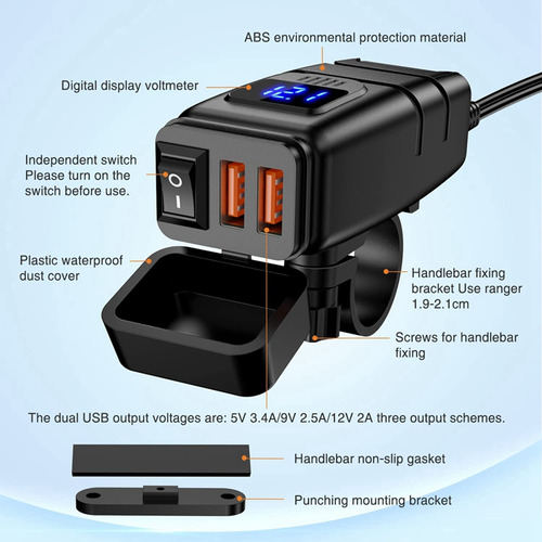 Cargador Usb, Cargador De Teléfono Usb Dual De Carga Rápida