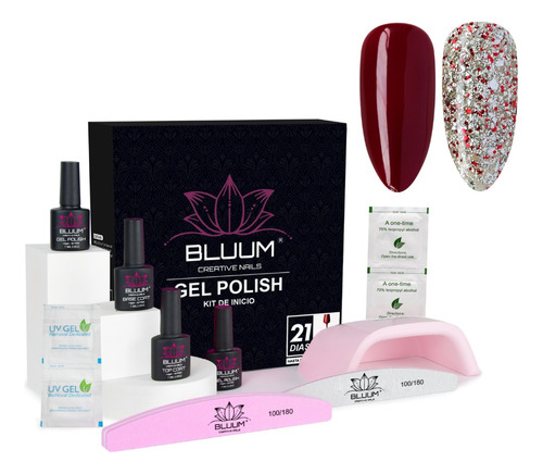 Kit De Inicio De Esmaltado Permanente Bluum