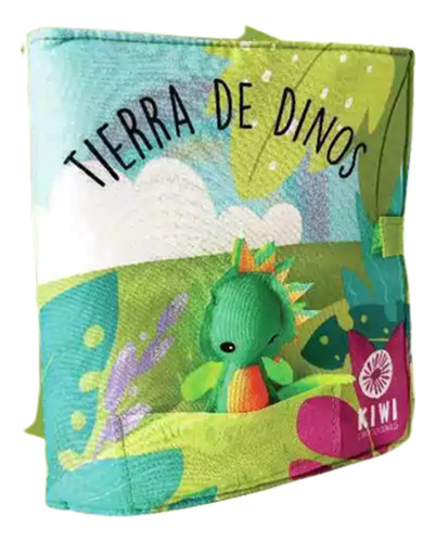 Libro Sensorial Dinosaurios Motricidad Fina Didactico Kw