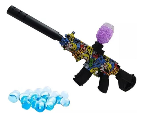 Rifle De Juguete M416 Balas De Hidrogel - Diversión Segura Amarillo