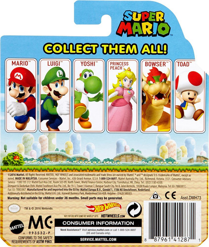 Hot Wheels Hot Wheels Mario Bros. Toad Coche VehĂculo