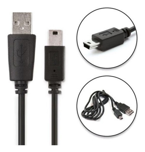 Cable Datos Mini Usb A Usb Para Psp 1000 2000 3000 Slim Fat