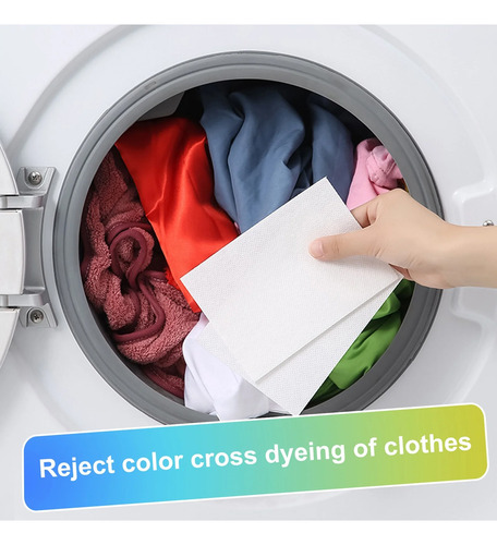 Papel Absorbente De Color Para Lavar Ropa