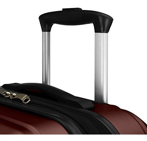 Equipaje Expandible Rígido De Viaje Elite, Burdeos, 21puLG