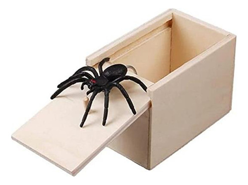 1 Caja De Asusto De Madera, Juguete Para Asustar, Juguete