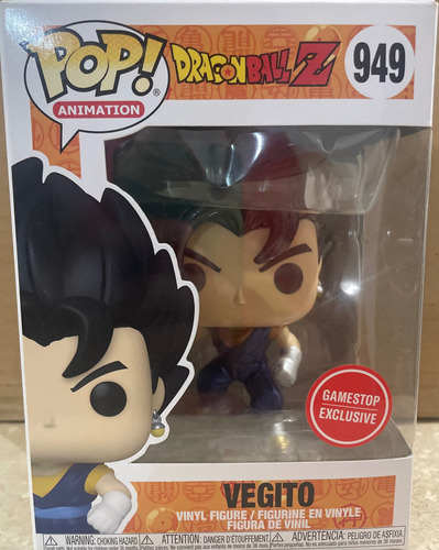 Funko Pop! #949 Dragon Ball Z Vegito Metalico Gamestop (Usado)