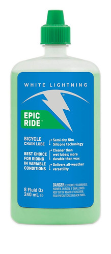 Imagen 1 de 4 de Aceite Lubricante White Ligtning Seco (60ml) - Racer Bikes