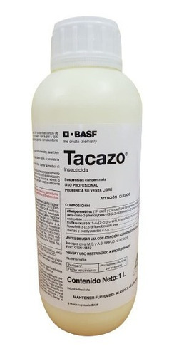 Tacazo 1ltr. Insecticida Veneno Cucarachas Pulgas Chinches