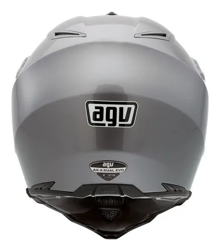 Capacete Agv Ax-8 Dual Evo Mono Com Viseira Titanium S2r Capacete Agv Ax-8 Dual Evo Mono Com Viseira Titanium S2r