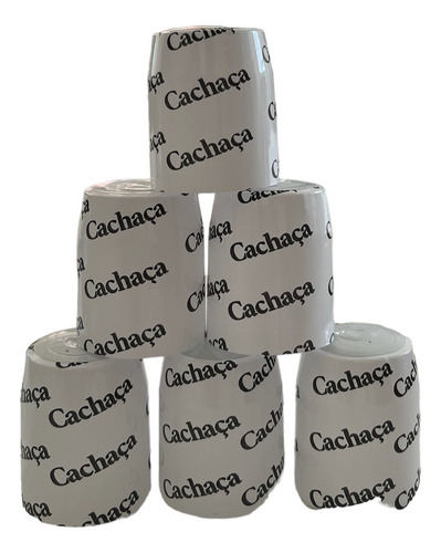 13.000 Lacre Termoencolhivel Branco Escrito Cachaça Promoção Branco Escrito Cachaça