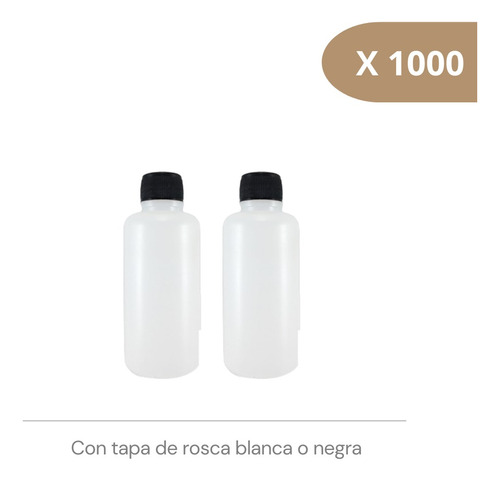 Envase Frasco Plástico 30 Ml Con Tapa- Bulto De 1.000 Unid