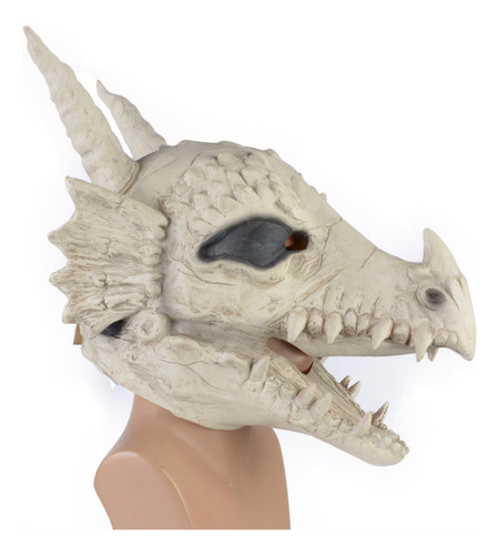 Máscara K Moving Mouth Con Forma De Calavera De Dragón: Masc