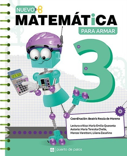 Nuevo Matematica Para Armar 3 - B. Ressia - Puerto De Palos