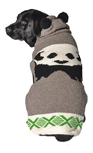 Chilly Dog Suéter Con Sudadera Capucha Panda, X-small