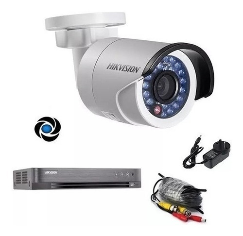 Kit Seguridad Camara Infrarroja Listo P/ Conectar A Tv O Dvr