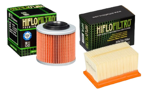 Kit Filtro De Ar + Oleo Hiflo Bmw G650 Gs G650gs 7601 151