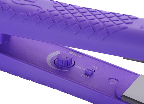 Plancha Alisadora Herstyler Temperatura Ajustable , Purpura