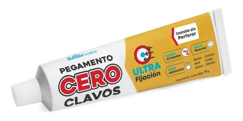 Pegamento Cero Clavos Ultra Fijación Adiós Al Taladro