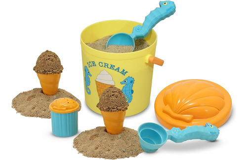 Melissa & Doug Sunny Patch Sand Ice Cream Jgo De Helados