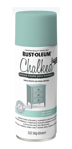 Aerosol Azul Sereno Chalked Rust-oleum - Ferreteria Armhel