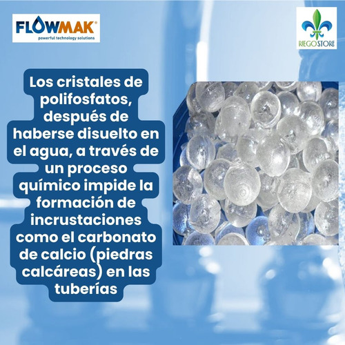 Filtro Antisarro Calefon, Lavadoras Transparente - Flowmak