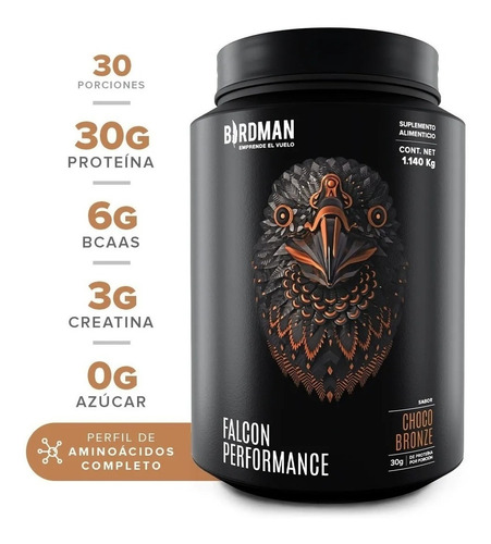 Birdman Falcon Performance Proteina Vegetal Premium 1.140 Kg