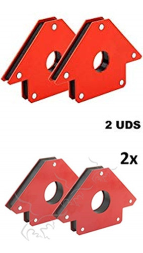 4 Escuadras Magneticas  Angulos De 3 PuLG. Para Soldar