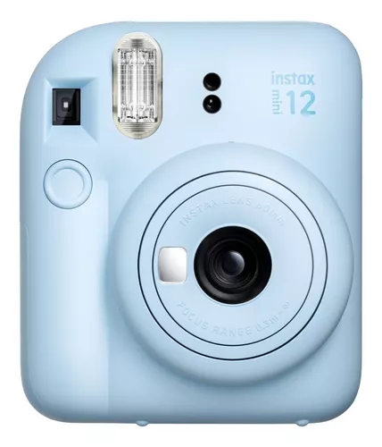Camara Fujifilm Instax Mini12 Azul + Estuche+Pelicula x20