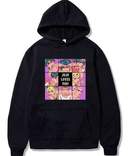 Sudadera Con Capucha Anime Jojo's Bizarre Adventure Tops Hip