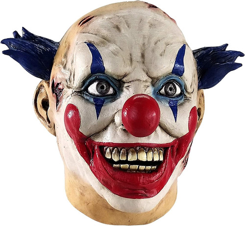 Clown, Máscara De Látex De Payaso Asesino, Disfraz Creepy Id