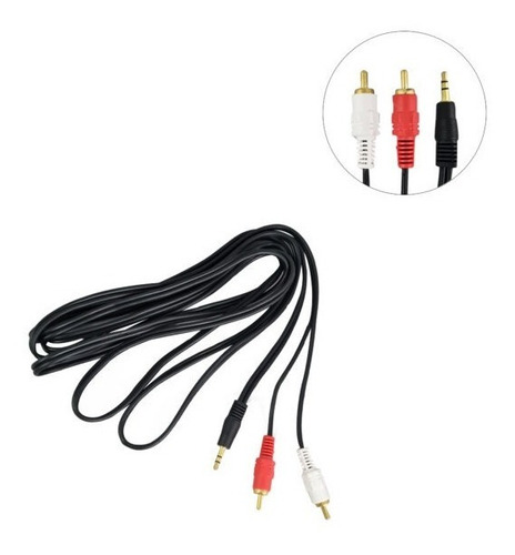 Imagen 3 de 6 de Cable Spica A Rca 3mts