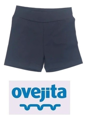 Short Licra Cotton Licra Corta Ovejita Niña Talla 04