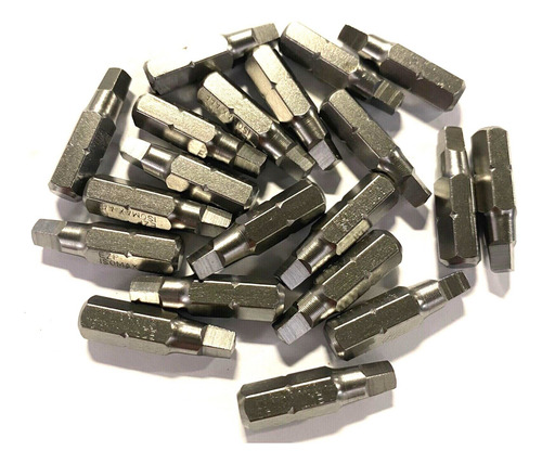 R3 X 25mm Robertson Square Recess 1/4 Hex Shank Screwdr Bbx