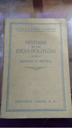 Libro Historia De Las Ideas Políticas