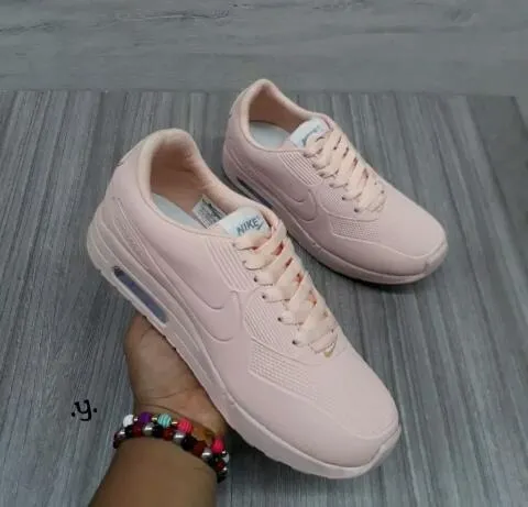 Air Max 2016 Blancas Tenis Nike para Mujer Rosa claro en Air Max 2016 Blancas Tenis Nike para Mujer Rosa claro en