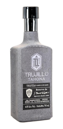 Pack De 12 Tequila Trujillo Tahona Blanco 750 Ml