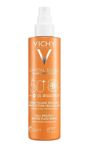 Vichy Protector Solar Spray Cell Protect Spf50 200ml