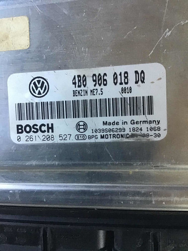 Computadora Ecu Motor Audi 2004 Passat 4b0 906 018 Dq (Usado)
