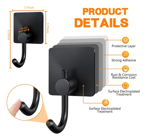 At Mouse Ganchos Adhesivos De Pared Para Pared, Ganchos Adhe