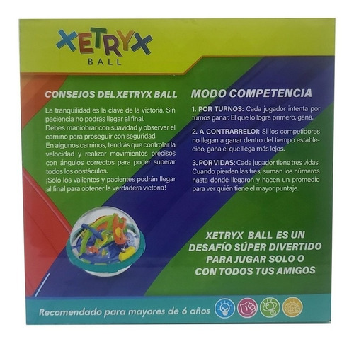 Juego De Ingenio Xetryx Ball 100 Obstaculos Art Ik0003