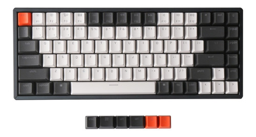 Imagen 5 de 6 de Teclado Keychron K2 V2 Hot Swapp White Led Brown Switches