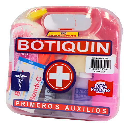 Botiquín Portátil Implementos