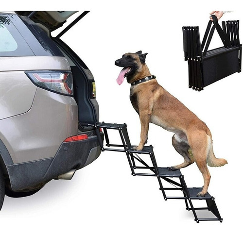 Escalera Plegable Para Perros 4 Peldaños