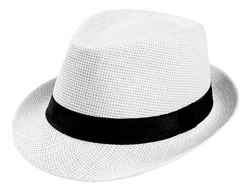 Sombrero Paja Playa Blanco Gorra Gorro Clásico Sombrero 