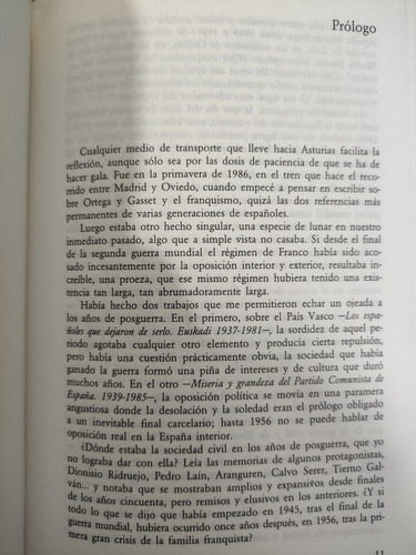 El Maestro En El Erial. Gregorio Morán. Ed. Tusquets