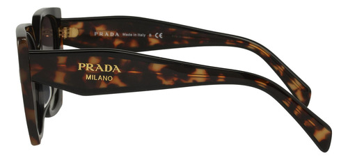 Prada Spr 15w 389-0a7 Rectangle Shape Carey Negro (Usado)