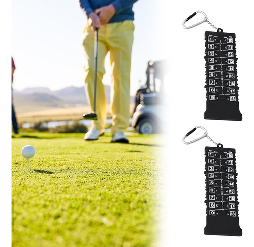 2x De Puntuación De Golf Dispositivo De Puntuación De Golf