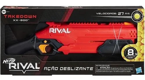Lan ador Nerf Rival Takedown Xx 800 A ao Deslizante Hasbro